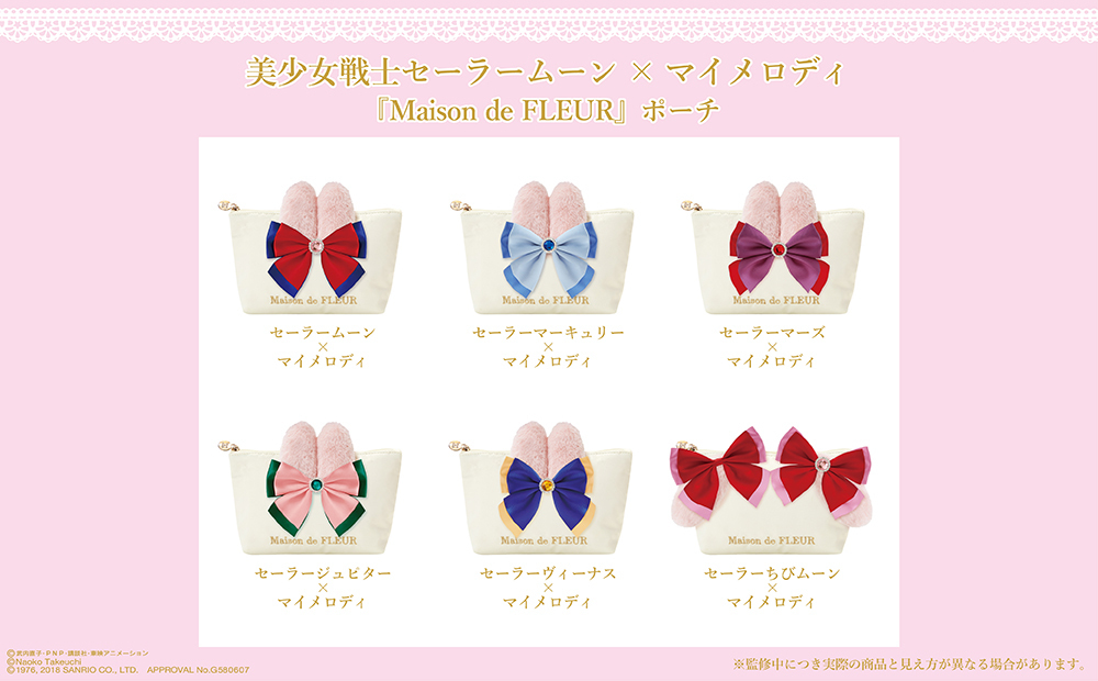 Sailor Moon X My Melody Maison De Fleur Tote Bags And Pouches