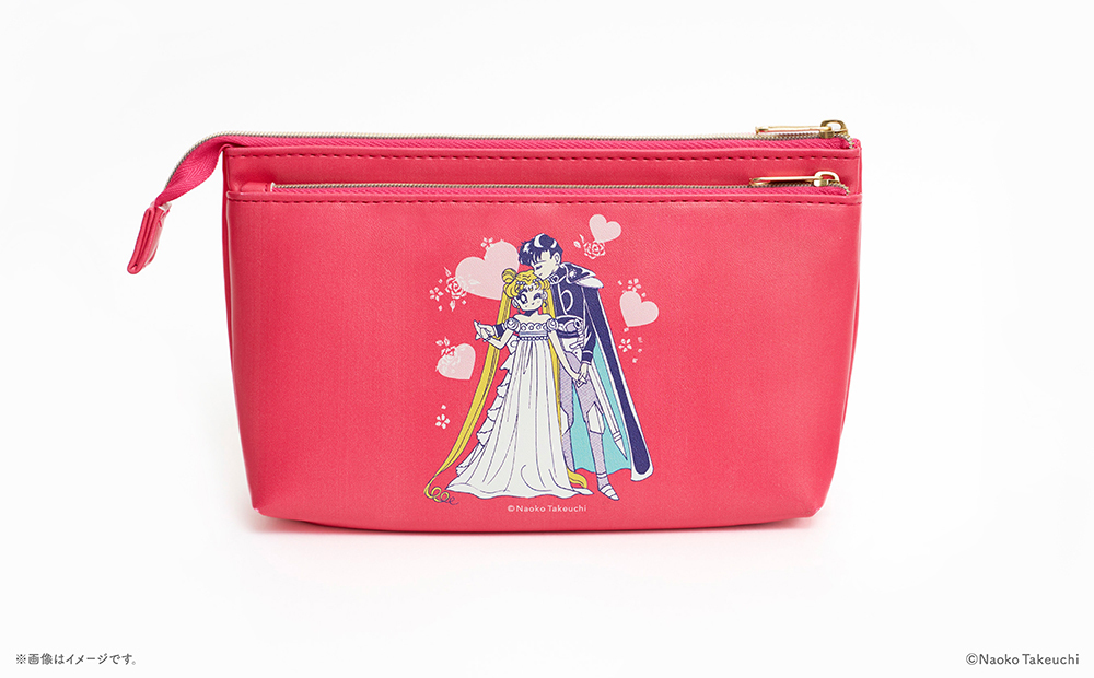 【Limited quantity products for Pretty Guardians members only】“Nakayosi’s Pretty Guardian Sailor Moon Pretty Tissue” Reproduction style Wet Wipe Pouch