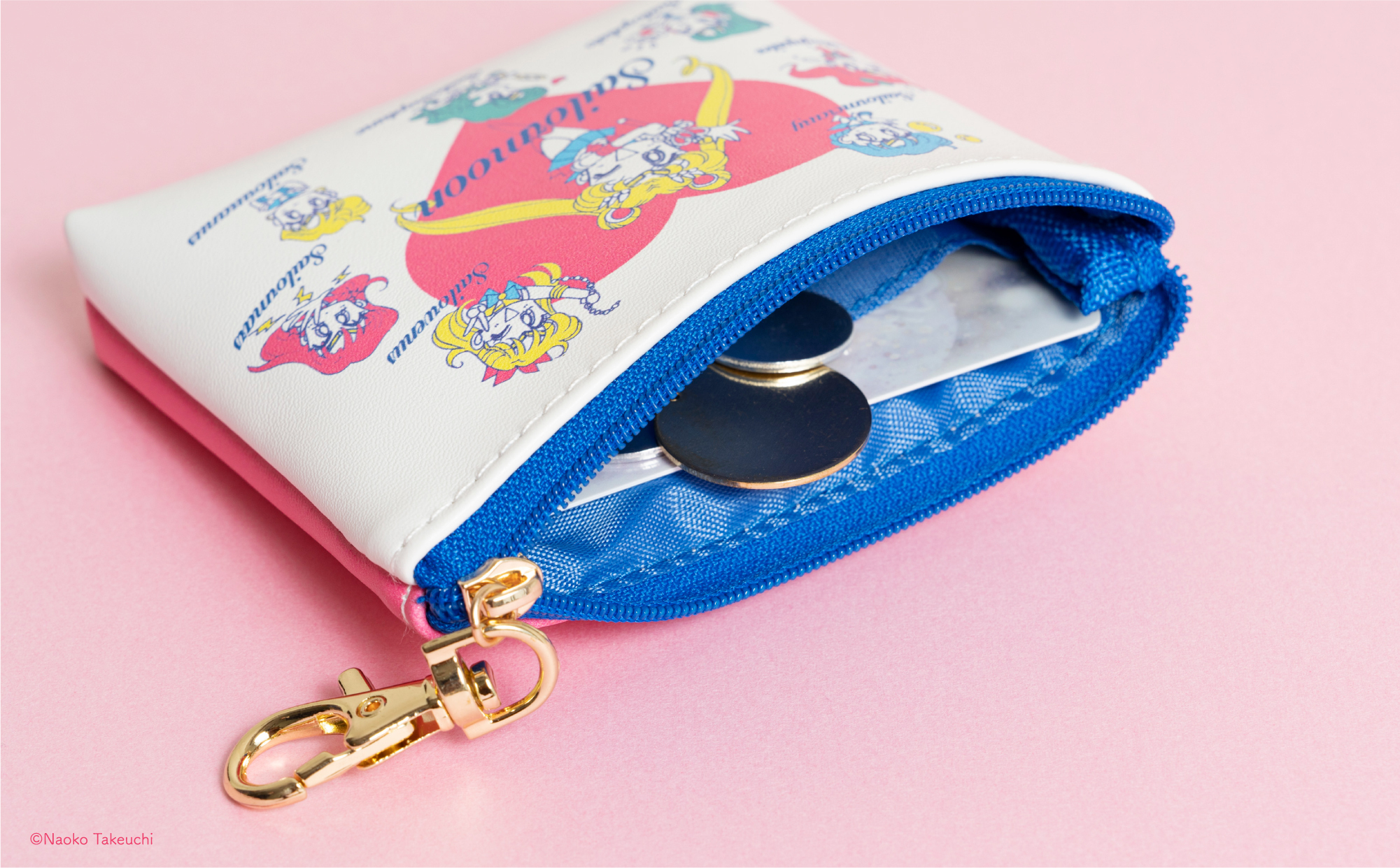【Pretty Guardians members only Made-to-order】"Nakayosi’s Pretty Guardian Sailor Moon Colorful bag & wallet set" Reproduction style coin case