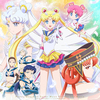 【Pretty Guardians members only】Pretty Guardian Sailor Moon Cosmos The Movie first press limited edition Blu-ray/DVD 