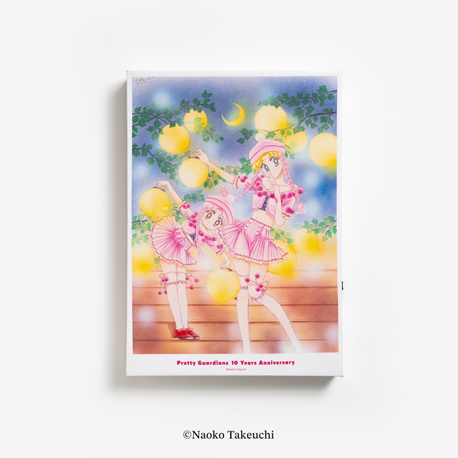 【Made-to-order item / Pretty Guardians members only】10years Anniversary Usagi and Chibi-Usa LED canvas light
