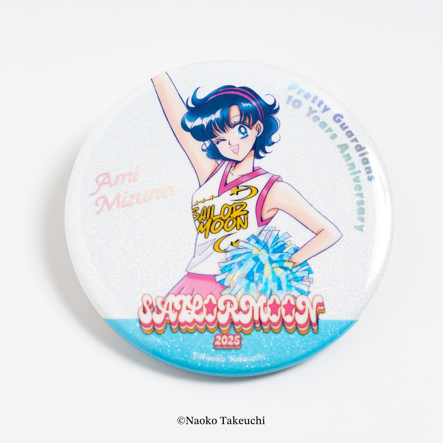 【Made-to-order item / Pretty Guardians members only】10years Anniversary Aurora lame Tin badge