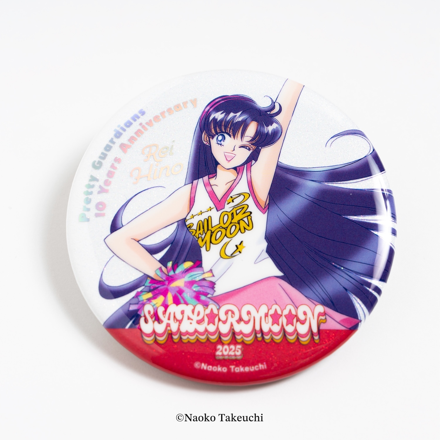【Made-to-order item / Pretty Guardians members only】10years Anniversary Aurora lame Tin badge