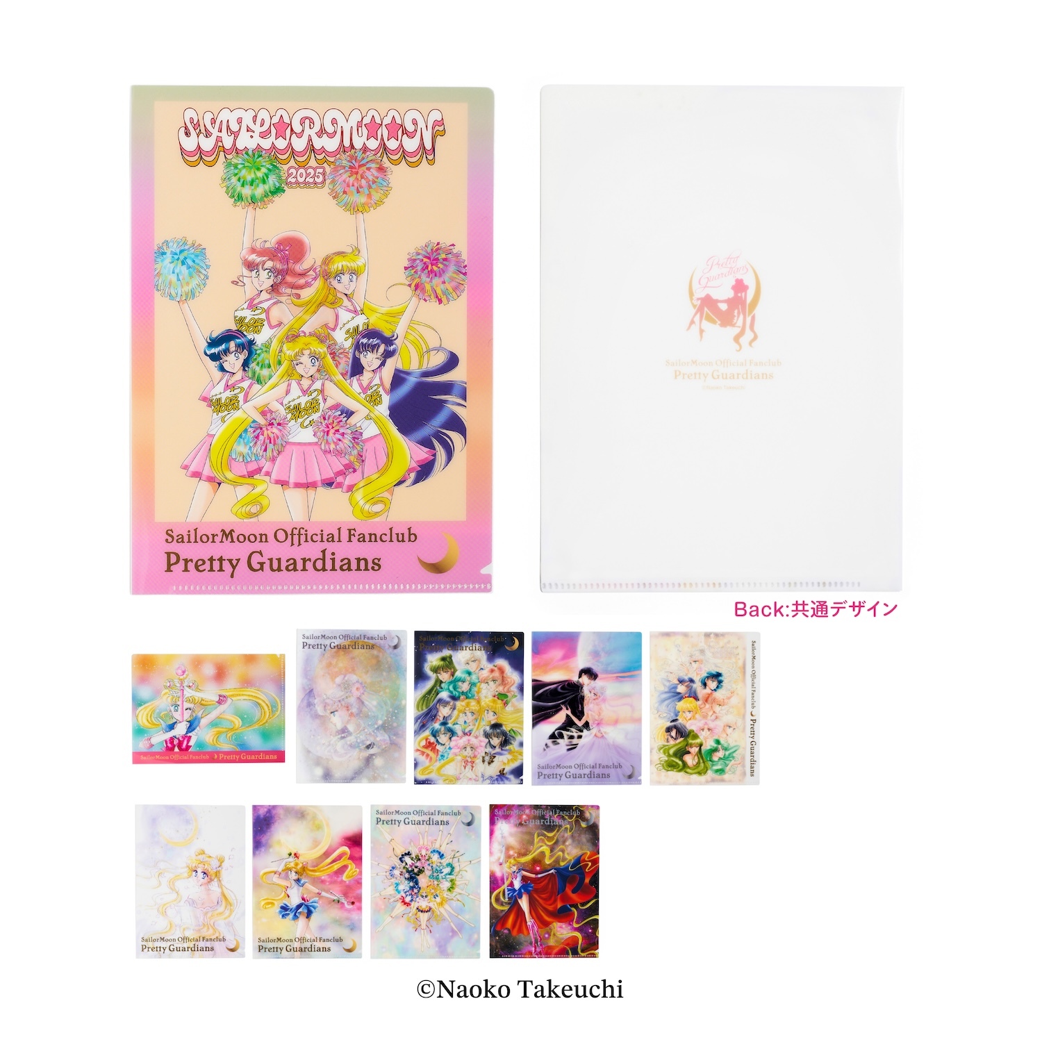 【Made-to-order item / Pretty Guardians members only】Past membership cards B6 Clear folder（10 types/blind）