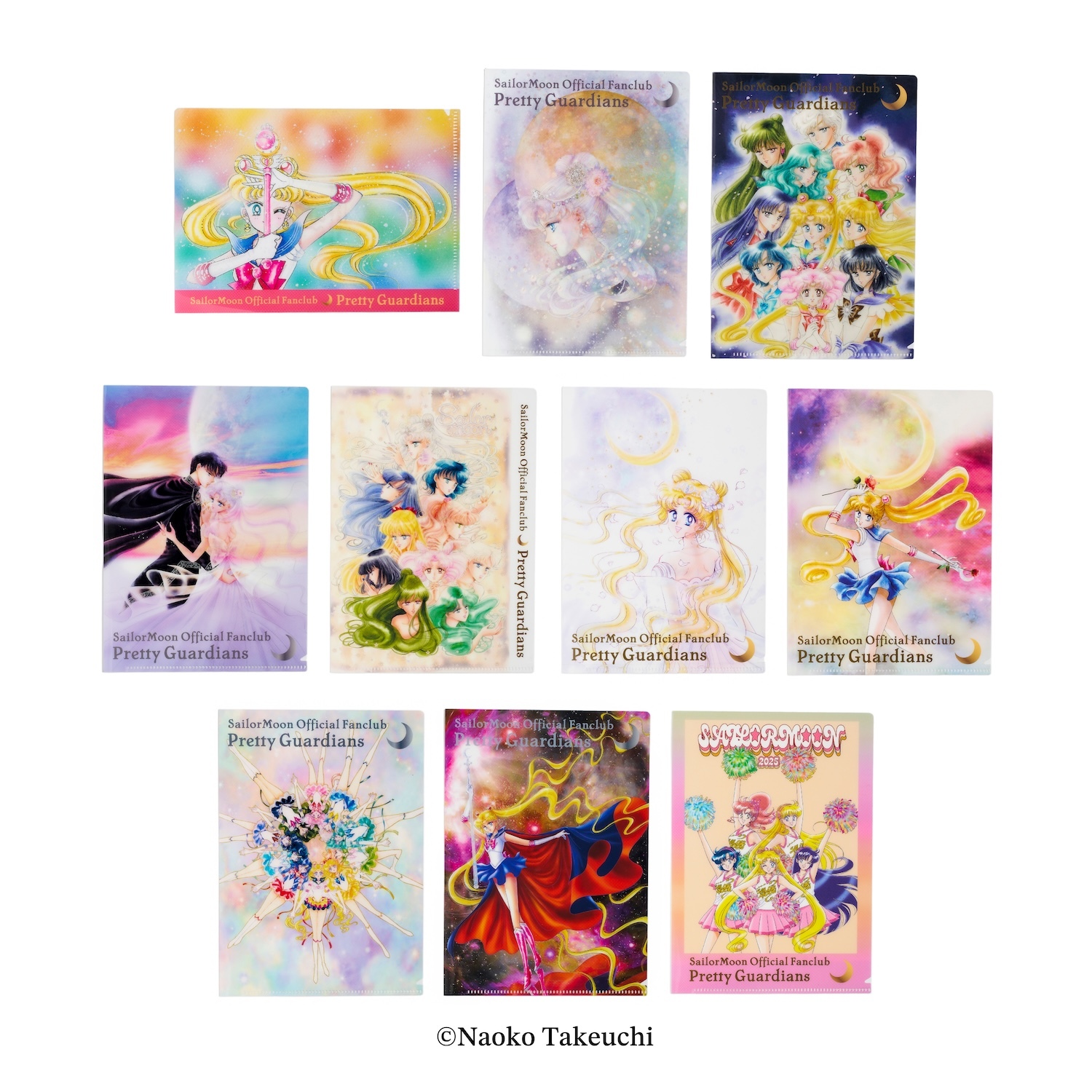 【Made-to-order item / Pretty Guardians members only】Past membership cards B6 Clear folder（10 types/blind）