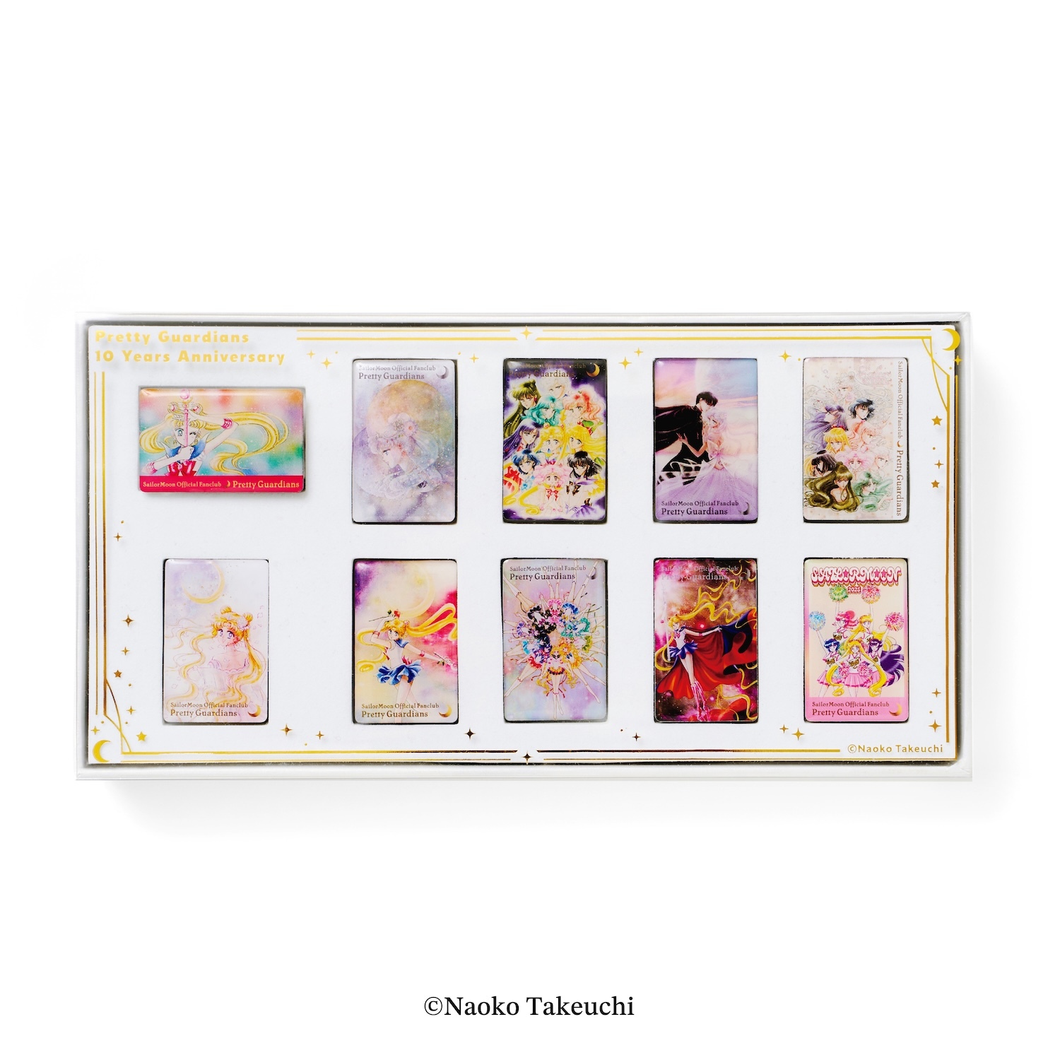 【Made-to-order item / Pretty Guardians members only】Past membership cards pins set