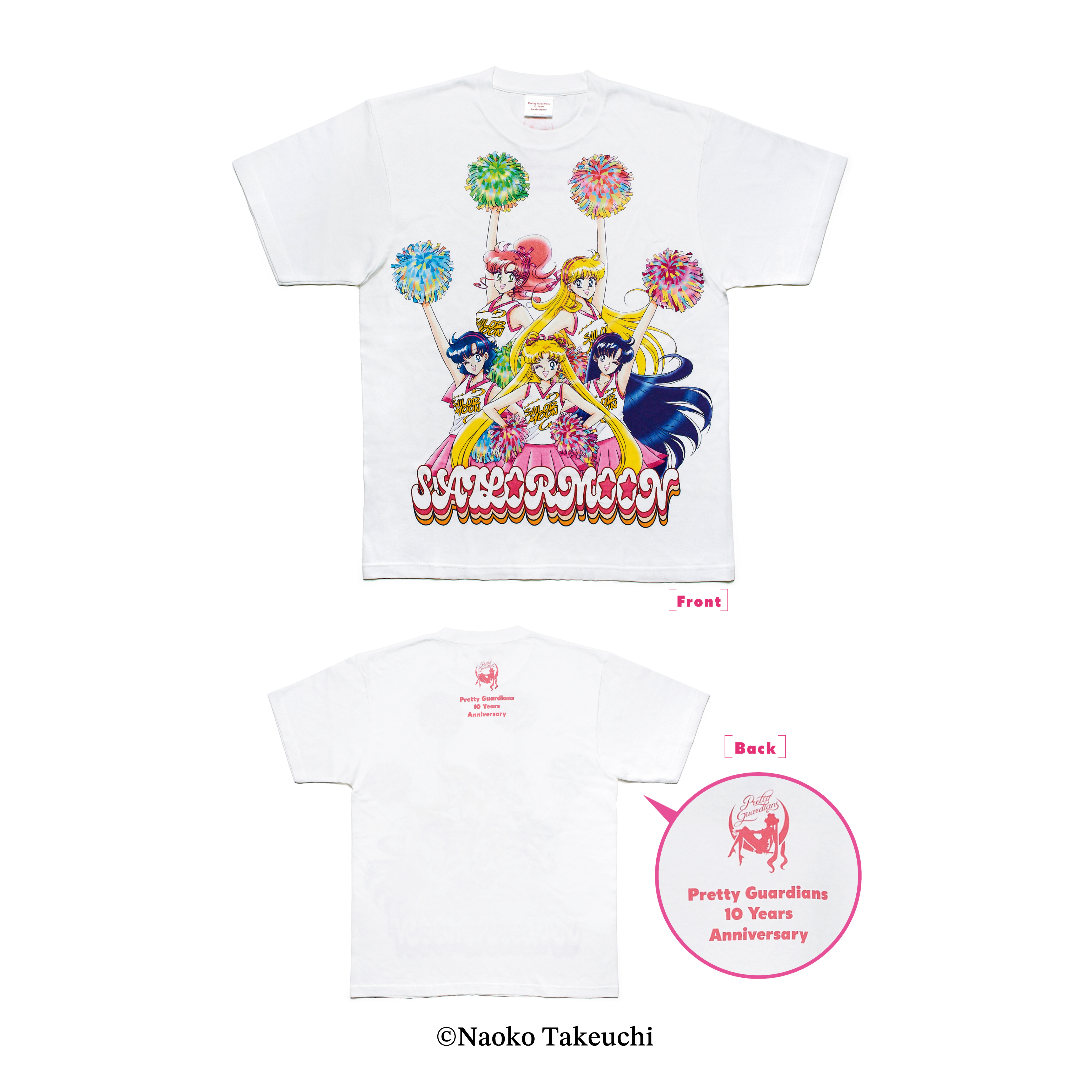 【Made-to-order item / Pretty Guardians members only】10years Anniversary T-shirt