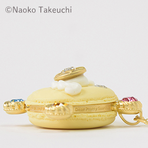 [Only for Pretty Guardians members] Q-pot. x Pretty Guardians transformation brooch macaron necklace