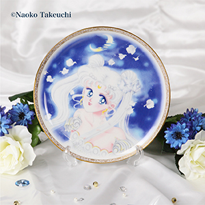 [Only for Pretty Guardians members] Noritake Collaboration Plate - Featuring the cover art from volume 5 of "Pretty Guardian Sailor Moon" (1993).